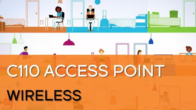 Video access point C110: Wi-Fi 5 sao cho khách sạn qua dây cáp đồng trục có sẵn, không kéo lại dây
