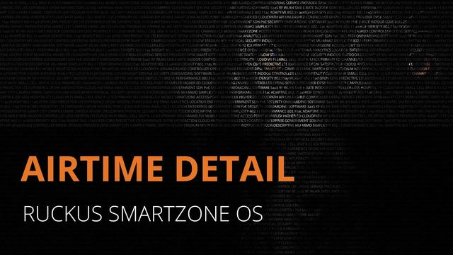 Video SmartZoneOS Airtime Detail: xem access point đang dành thời gian sóng cho việc gì