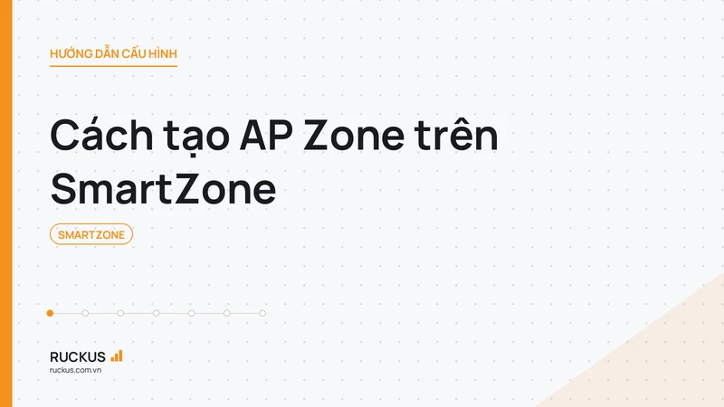 Cách tạo AP Zone trên SmartZone